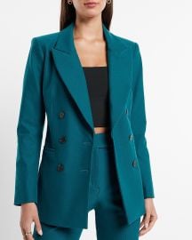 Express Peak Lapel Double Breasted Blazer at Express