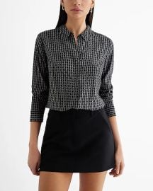 Express Printed Portofino Shirt at Express