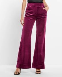 Express Velvet Editor Pants at Express