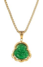 Eye Candy Buddha Pendant Necklace at Nordstrom Rack