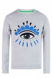 Eye embroidered Sweatshirt by Kenzo at Kenzo