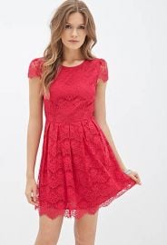 Eyelash Lace Dress at Forever 21