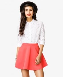 Eyelet Shirt at Forever 21