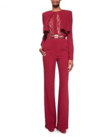 F16 60 Jumpsuit  Elie Saab at Bergdorf Goodman