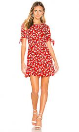 FAITHFULL THE BRAND Daphne Dress in Red Jasmine Floral from Revolve com at Revolve