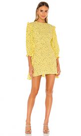 FAITHFULL THE BRAND Edwina Mini Dress in La Fica Floral from Revolve com at Revolve