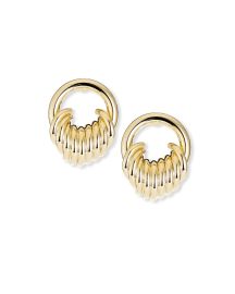 FALLON Stacked Hoop Earrings at Neiman Marcus