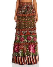 FARM Rio Ainika Floral Garden Maxi Skirt Bloomingdales at Bloomingdales