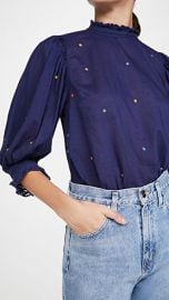 FARM Rio Embroidered Blouse at Shopbop