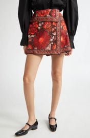 FARM Rio Gigi Tapestry Miniskirt at Nordstrom