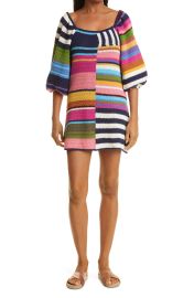 FARM Rio Mixed Stripe Knit Dress in Multi  at Nordstrom