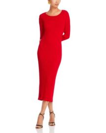 FARM Rio Open Back Ribbed Sweater Dress Bloomingdales at Bloomingdales