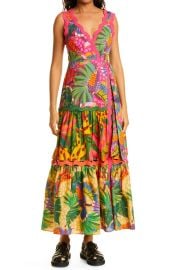 FARM Rio Painted Toucans Sleeveless Maxi Dress at Nordstrom