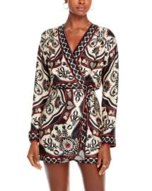 FARM Rio Passion Mini Wrap Dress Bloomingdale39s at Bloomingdales