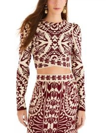 FARM Rio Pineapple Love Knit Top at Bloomingdales