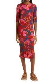 FARM Rio Snake Garden Jersey Dress at Nordstrom