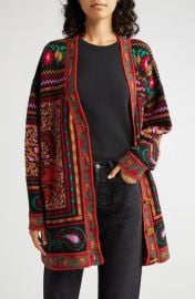 FARM Rio Tapestry Jacquard Cardigan at Nordstrom