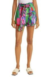 FARM Rio Tropical Bunch Button-Up Shorts at Nordstrom