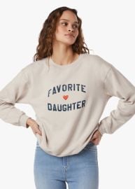 FAVORITE DAUGHTER WILLOW SWEATSHIRT Favorite Daughter at Favorite Daughter