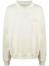 FEAR OF GOD ESSENTIALS logo-print Mock Neck Jumper - at Farfetch