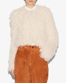 FEDRA JACKET Woman ecru ISABEL MARANT Official online store at Isabel Marant