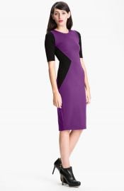 FELICITY andamp COCO Contrast Panel Sheath Dress at Nordstrom