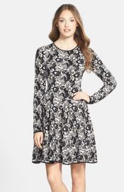 FELICITY andamp COCO Fit andamp Flare Sweater Dress at Nordstrom