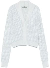 FENDI Float FF Cardigan Blue at Farfetch