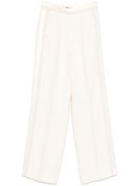 FENDI Panelled wide-leg Trousers White at Farfetch