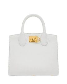 FERRAGAMO Salvatore Studio Box Mini Leather Top Handle Bag Bloomingdale39s at Bloomingdales