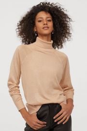 FINE-KNIT TURTLENECK SWEATER at H&M