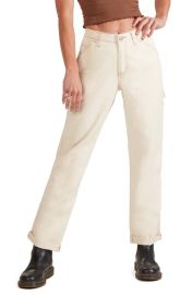 FIVESTAR GENERAL Cali High Waist Cotton Carpenter Pants at Nordstrom