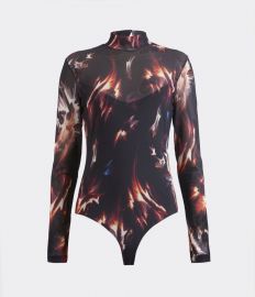 FLAMES ELIA BODYSUIT at All Saints