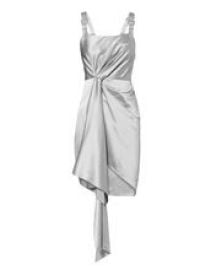 FLEUR DU MAL CASCADE SILVER DRESS at Intermix