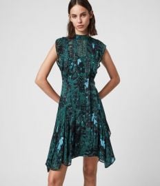 FLEUR WING DRESS at All Saints