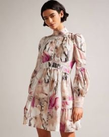 FLEURZ - LT-NUDE Mini Dresses Ted Baker US at Ted Baker