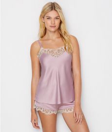 FLORA NIKROOZ GABBY CHARMEUSE CAMI PAJAMA SET at Bare Necessities