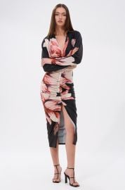 FLORAL BABY MIDI DRESS AKIRA at Akira