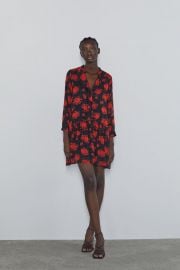 FLORAL PRINT DRESS at Zara