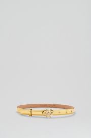 FLOWER BUCKLE BELT 2 - GOLD - Scanlan Theodore US at Scanlan Theodore