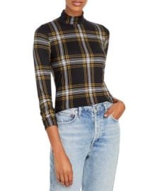 FORE Knit Plaid Turtleneck     Bloomingdales at Bloomingdales