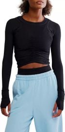 FP Movement Women\'s Tempo Ruched UV Protection Long Sleeve at Dicks Sporting Goods