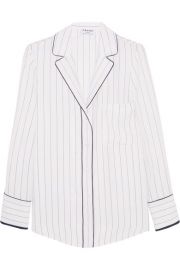 FRAME   Striped silk shirt at Net A Porter