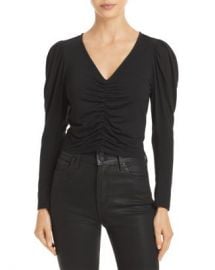 FRAME Agnes Puff Sleeve Top Women - Bloomingdale s at Bloomingdales