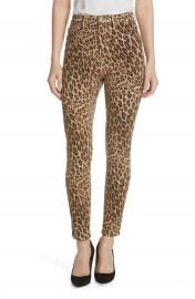 FRAME Ali High Waist Cigarette Skinny Jeans  Camel Multi at Nordstrom