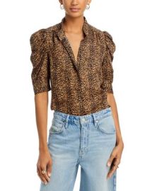 FRAME Gillian Silk Shirt Bloomingdales at Bloomingdales