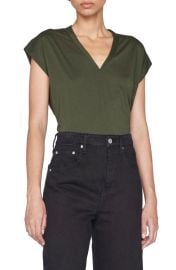 FRAME Le Mid Rise V-Neck T-Shirt at Nordstrom