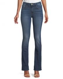 FRAME Le Mini Boot-Cut Skinny Jeans at Neiman Marcus