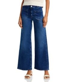 FRAME Le Slim Patch Pocket Palazzo Jeans in Thunderstorm Bloomingdales at Bloomingdales