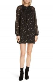 FRAME Metallic Fil Coup   Minidress at Nordstrom